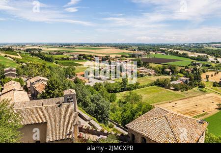 Torrechiara ville près de Parme. Émilie-Romagne. Italie. Banque D'Images