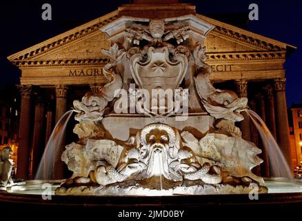 Fontana di Piazza della Rotonda, ROM Banque D'Images