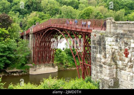 Iron Bridge, Telford, Shropshire, Angleterre Banque D'Images