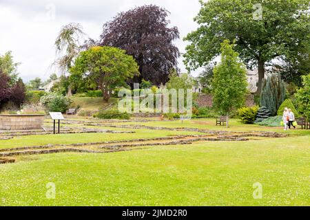 Abbaye de Whalley et ses ruines, dans le comté du Lancashire, Angleterre,2022 Banque D'Images