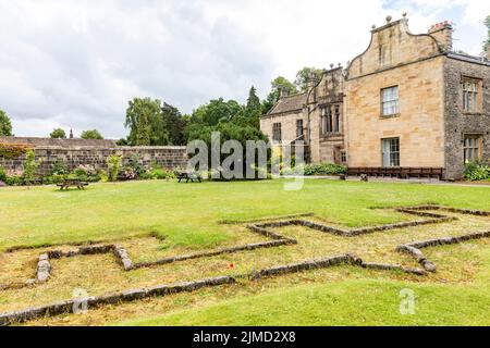 Abbaye de Whalley et ses ruines, dans le comté du Lancashire, Angleterre,2022 Banque D'Images