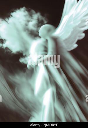 Angel Therapy, illustration conceptuelle Banque D'Images
