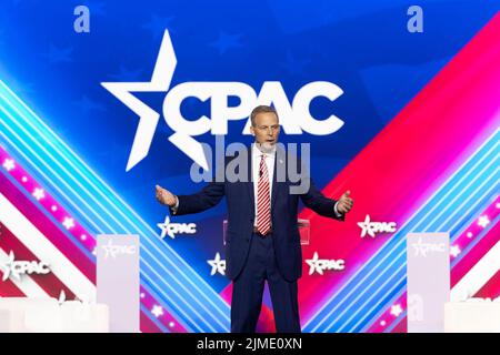 Dallas, États-Unis. 05th août 2022. Le congressiste Scott Perry parle lors de la conférence CPAC Texas 2022 à Hilton Anatole (photo de Lev Radin/Pacific Press) Credit: Pacific Press Media production Corp./Alay Live News Banque D'Images