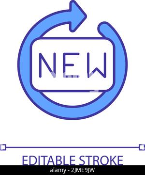 Icône de couleur RVB mise à jour système Illustration de Vecteur