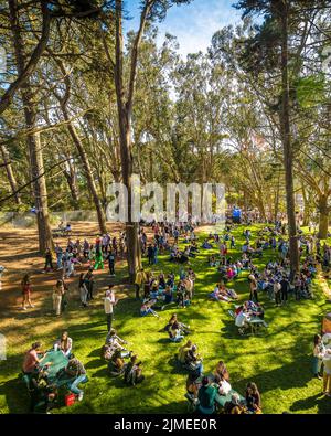 San Francisco, États-Unis. 05th août 2022. Atmosphère pendant le festival de musique et d'arts Outside Lands 2022 qui a eu lieu dans le parc du Golden Gate Bridge à San Francisco, CA sur 5 août 2022. (Photo par Alive Coverage/Sipa USA) crédit: SIPA USA/Alay Live News Banque D'Images