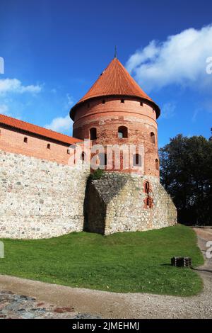 Le château d'eau Trakai en Lituanie, États baltes, europe Banque D'Images