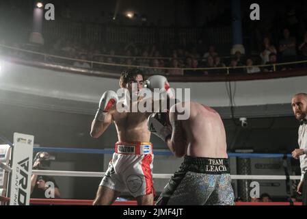 Black Flash Boxing, Grand Central, Liverpool - 04.09.2021 Banque D'Images