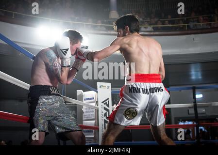 Black Flash Boxing, Grand Central, Liverpool - 04.09.2021 Banque D'Images