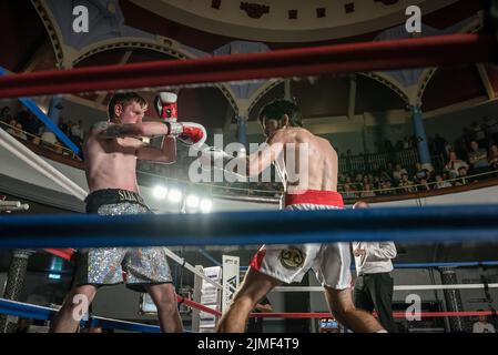 Black Flash Boxing, Grand Central, Liverpool - 04.09.2021 Banque D'Images