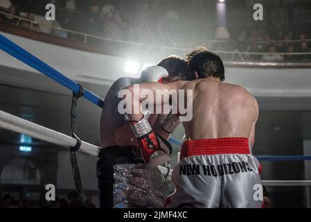 Black Flash Boxing, Grand Central, Liverpool - 04.09.2021 Banque D'Images