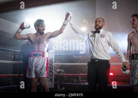 Black Flash Boxing, Grand Central, Liverpool - 04.09.2021 Banque D'Images