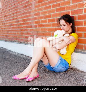 Problèmes de l'adolescent Banque D'Images