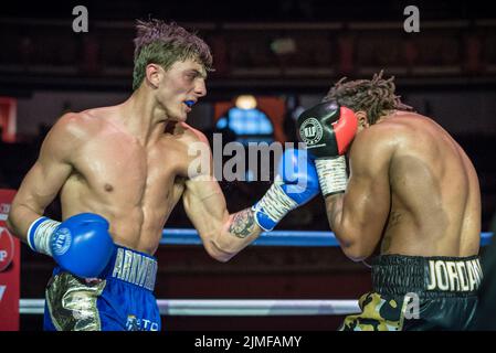 VIP Promotions, spectacle de boxe à Eventim Olympia, Liverpool - 03.09.2021 Banque D'Images