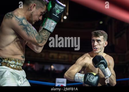 VIP Promotions, spectacle de boxe à Eventim Olympia, Liverpool - 03.09.2021 Banque D'Images