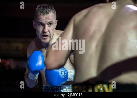 VIP Promotions, spectacle de boxe à Eventim Olympia, Liverpool - 03.09.2021 Banque D'Images