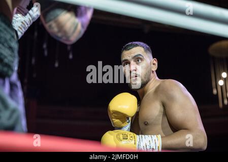 VIP Promotions, spectacle de boxe à Eventim Olympia, Liverpool - 03.09.2021 Banque D'Images