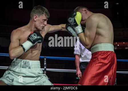 VIP Promotions, spectacle de boxe à Eventim Olympia, Liverpool - 03.09.2021 Banque D'Images