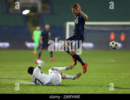 Bulgarie contre Finlande - Ligue des Nations de l'UEFA Banque D'Images