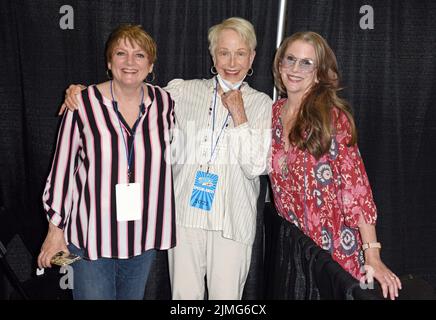 Knoxville, TN, États-Unis. 5th août 2022. Alison Arngrim, Karen Grassle, Melissa Gilbert, présente à Fanboy Expo 2022, Centre des congrès de Knoxville, Knoxville, TN 5 août 2022. Crédit : Derek Storm/Everett Collection/Alay Live News Banque D'Images