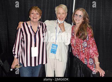 Knoxville, TN, États-Unis. 5th août 2022. Alison Arngrim, Karen Grassle, Melissa Gilbert, présente à Fanboy Expo 2022, Centre des congrès de Knoxville, Knoxville, TN 5 août 2022. Crédit : Derek Storm/Everett Collection/Alay Live News Banque D'Images