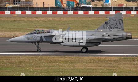 Hungarian Air Force, JAS 39C Gripen au Royal International Air Tattoo Banque D'Images