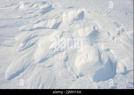 La texture de la neige Banque D'Images