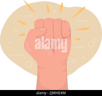 Illustration à vecteur 2D en relief isolée Illustration de Vecteur