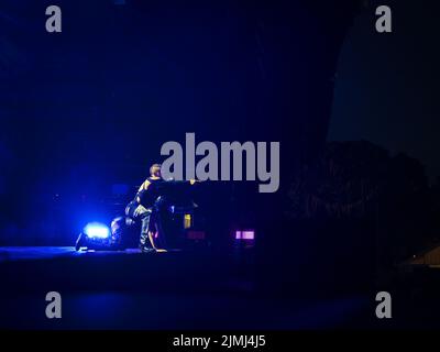 Oxfordshire, Royaume-Uni. 6th août 2022. Années et années titre le troisième jour du Wilderness Festival, Cornbury Park, Oxfordshire. Crédit : Andrew Walmsley/Alamy Live News Banque D'Images