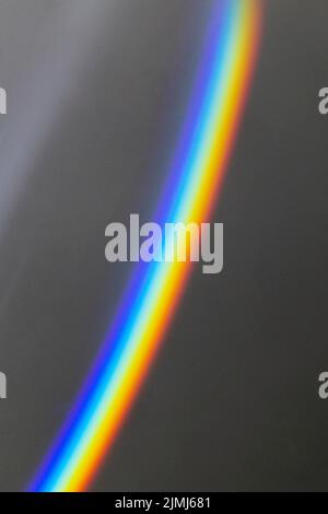 Prisme abstrait lumière arc-en-ciel Banque D'Images