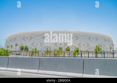 Stade Al Thumama situé au Qatar pour la coupe du monde de la FIFA 2022 Banque D'Images