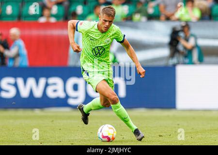 Wolfsburg, Allemagne. 06th août 2022. Firo : 08/06/2022, football, 1st ligue, 1st Bundesliga, Saison 2022/2023, VfL Wolfsburg - SV Werder Bremen - Credit: dpa/Alay Live News Banque D'Images