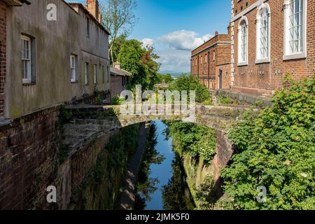 Pont des Soupirs, Chester, Cheshire, Angleterre Banque D'Images