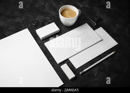 Modèle de l'identité d'entreprise Banque D'Images