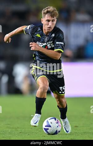 Tommaso Baldanzi (Empoli FC) pendant Empoli FC vs SPAL, match de football italien Coppa Italia à Empoli, Italie, 06 août 2022 Banque D'Images