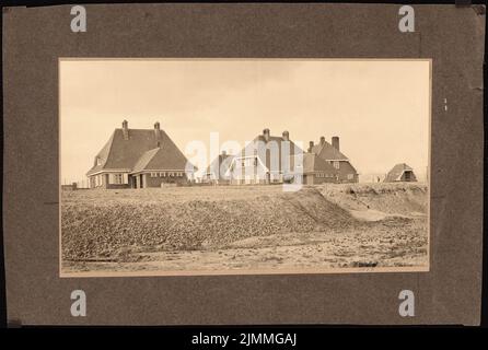 Poelzig Hans (1869-1936), usine chimique, Luban (1910-1910): Maisons des travailleurs: Vues (Inv. N° 2655). Photo sur papier, 26,2 x 38,9 cm (bords de numérisation inclus) Banque D'Images