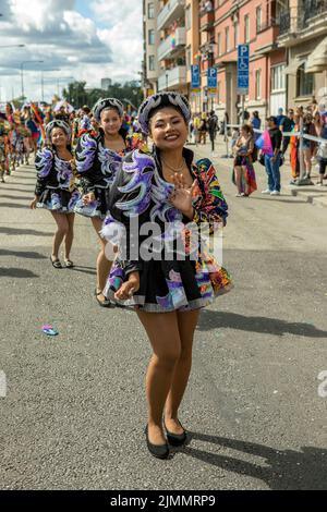 La parade de la fierté à Stockholm, Suède sur 5 août 2022. Photo de Peter Grannby/Stella Pictures/ABACAPRESS.COM Banque D'Images