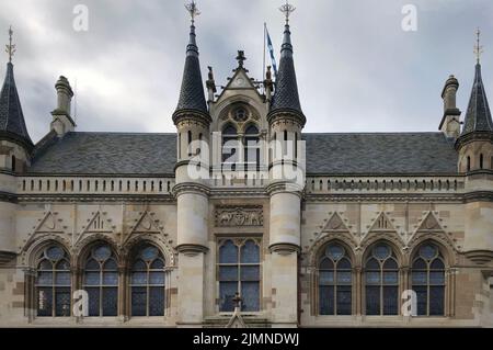 Inverness Town House, conçue par l'architecte William Lawrie et construite en 1882. Inverness, Écosse. Banque D'Images