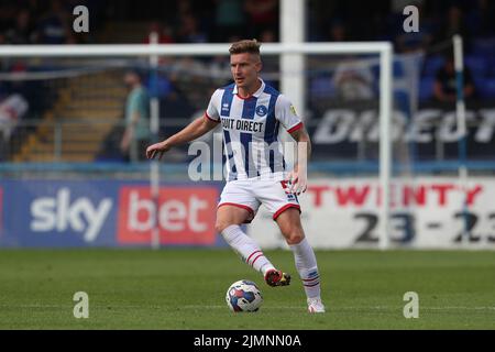 Euan Murray de Hartlepool s'est Uni lors du match de la Sky Bet League 2 entre Hartlepool United et AFC Wimbledon à Victoria Park, Hartlepool, le samedi 6th août 2022. (Crédit : Mark Fletcher | INFORMATIONS MI) Banque D'Images