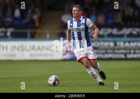 David Ferguson de Hartlepool s'est Uni lors du match Sky Bet League 2 entre Hartlepool United et AFC Wimbledon à Victoria Park, Hartlepool, le samedi 6th août 2022. (Crédit : Mark Fletcher | INFORMATIONS MI) Banque D'Images