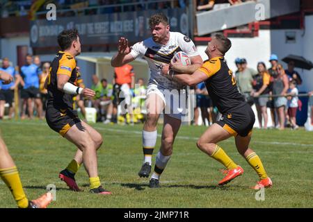 Ronde 18 du jeu de Betfred League 1 Cornwall RLFC contre North Wales Crusaders Dimanche 7th août 2022 15:00 Kick Off Memorial Ground Penryn crédit: Craig Cresswell/Alay Live News Banque D'Images