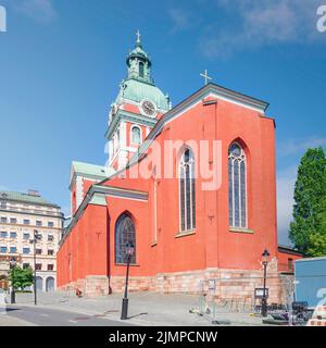 Sankt Jacobs kyrka, une église de Norrmalm, centre de Stockholm, Suède Banque D'Images