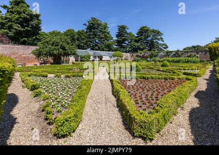 Sewerby Hall and Gardens, maison de campagne géorgienne près de Bridlington, East Yorkshire, Angleterre, Royaume-Uni Banque D'Images