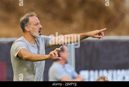 Stuttgart, Allemagne. 07th août 2022. Pellegrino MATARAZZO, entraîneur-chef DE VFB, se présente au match VFB STUTTGART - RB LEIPZIG 1.Ligue allemande de football le 7 août 2022 à Stuttgart, Allemagne. Saison 2022/2023, match day 1, 1.Bundesliga, 1.Spieltag crédit: Peter Schatz/Alay Live News Banque D'Images