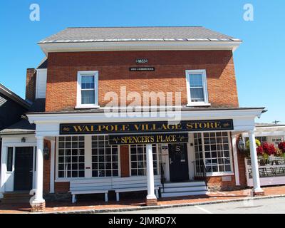 Walpole Village Store, Walpole, New Hampshire Banque D'Images