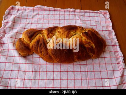 un délicieux pain rustique de pain maison allemand avec une belle croûte brune Banque D'Images