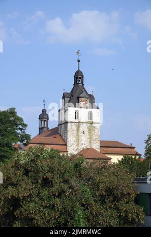 Église du château de Bernburg Banque D'Images