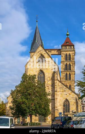 Église de Saint Dionysius, Esslingen am Neckar, Allemagne Banque D'Images