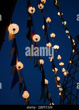 Oxfordshire, Royaume-Uni. 7th août 2022. Underworld Headline le dernier jour du Wilderness Festival, Cornbury Park, Oxfordshire. Crédit : Andrew Walmsley/Alamy Live News Banque D'Images