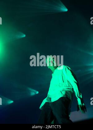 Oxfordshire, Royaume-Uni. 7th août 2022. Underworld Headline le dernier jour du Wilderness Festival, Cornbury Park, Oxfordshire. Crédit : Andrew Walmsley/Alamy Live News Banque D'Images