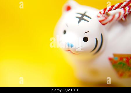 Carte du nouvel an (2022 ans zodiaque) Banque D'Images